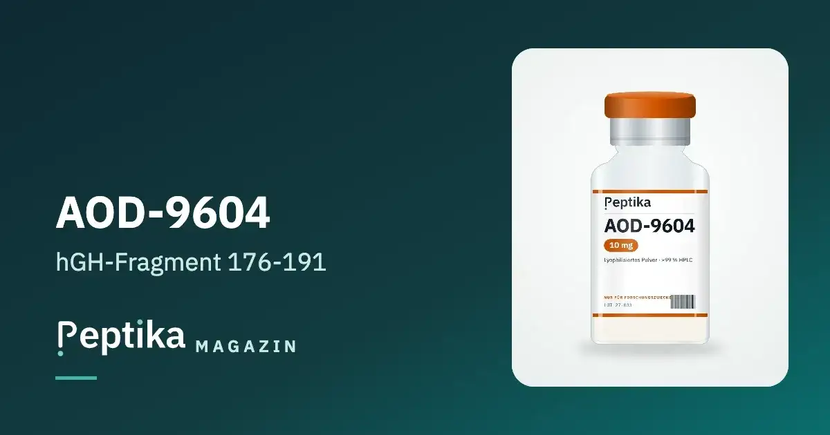 AOD-9604: Wirkung, Wirkmechanismus & Forschung