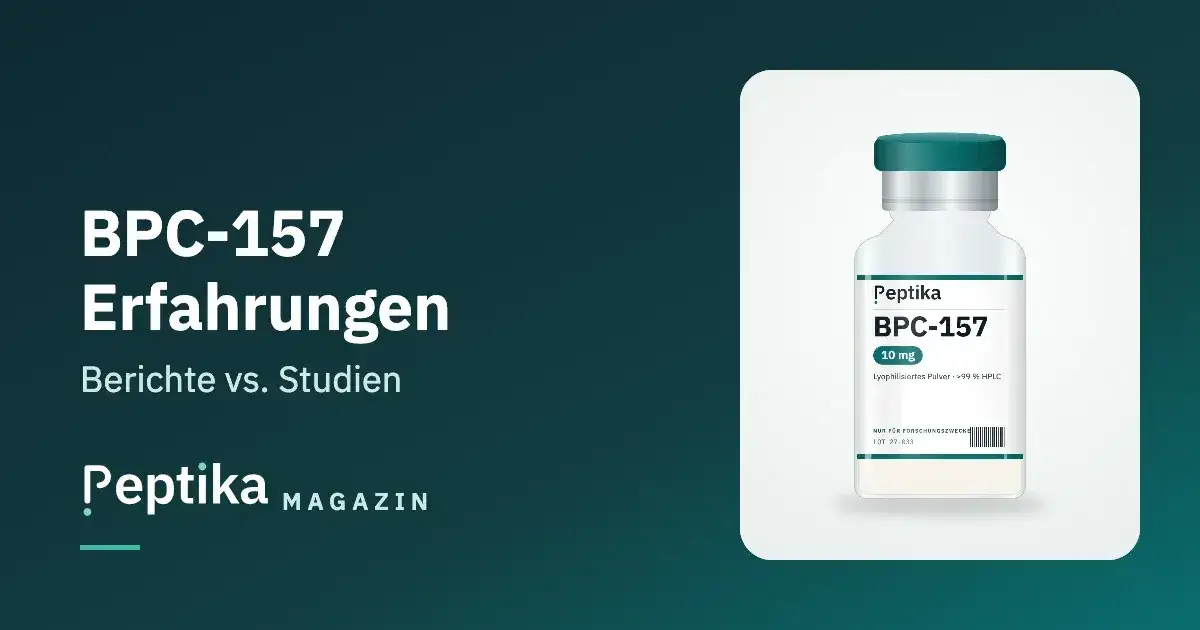 BPC-157 Erfahrungen: Wirkung, Studienlage & Forschungsüberblick